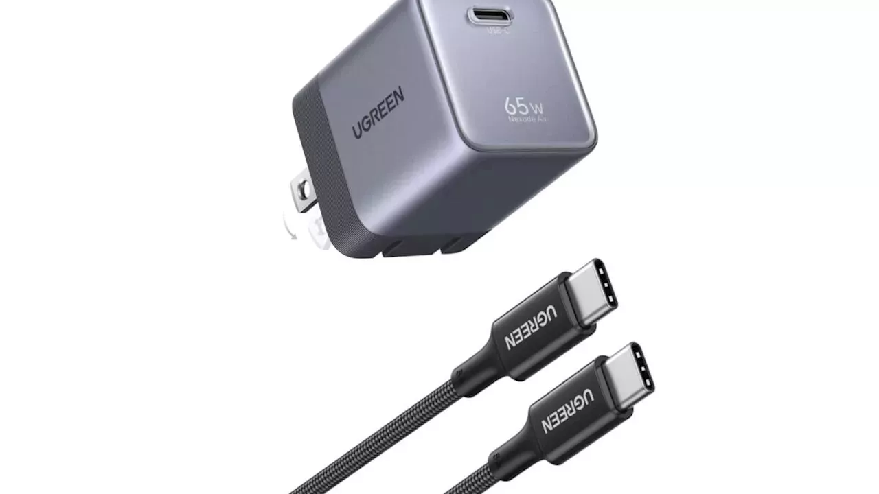 UGREEN Nexode Air 65W USB-C Charger Discounted to $24 in Ongoing Sale