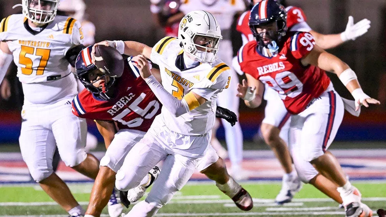 Knox Kiffin, son of Lane Kiffin, throws for multiple touchdowns in 62-0 Oxford blowout as Arch Manning comparisons surface