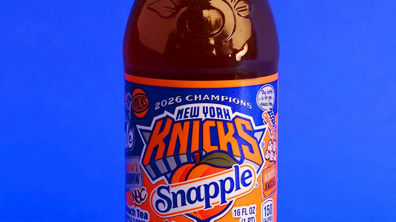 Snapple Brings Back Peach Tea for New York Knicks Home Opener