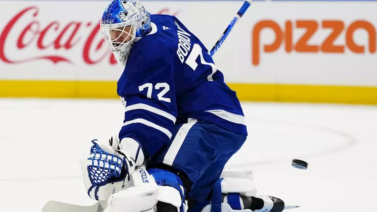 Bobrovsky 1-3-2 as Maple Leafs Drop Four of Five; Tanev and Tavares Out