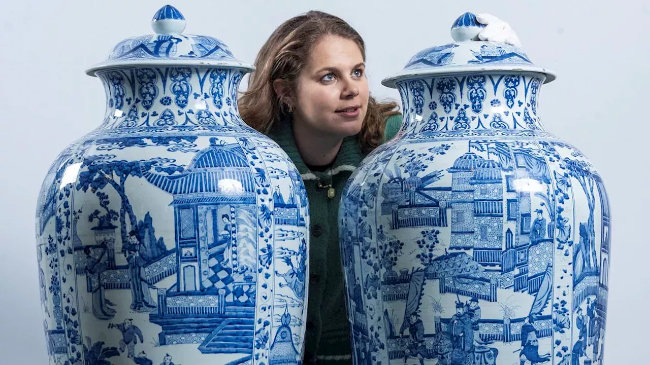 Chinese Kangxi Soldier Vases Set to Fetch £150,000 at Breamore House Auction