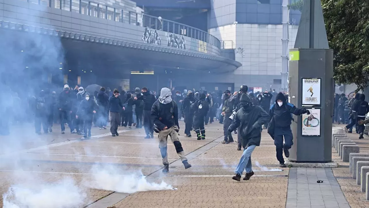 The High Cost of Austerity: Violent Student Unrest Grips Brussels and Liege