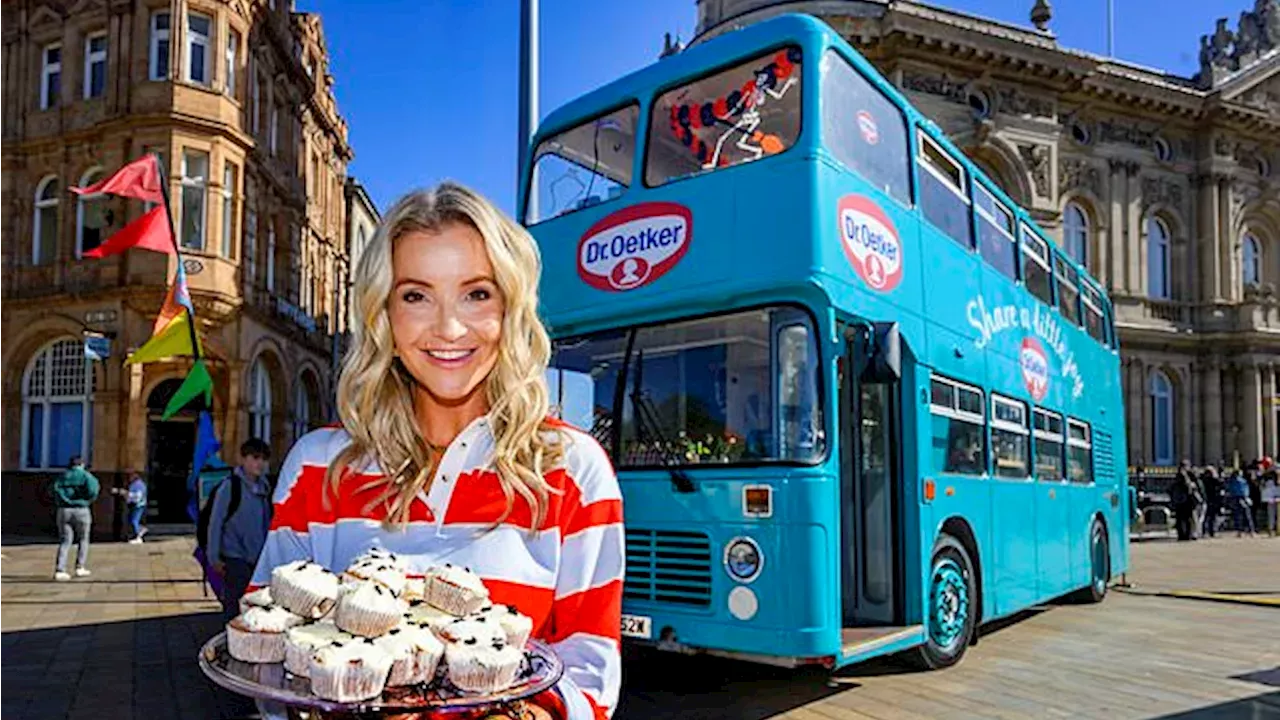 Dr. Oetker’s Baking Bus brings Helen Skelton to Hull for Halloween festivities