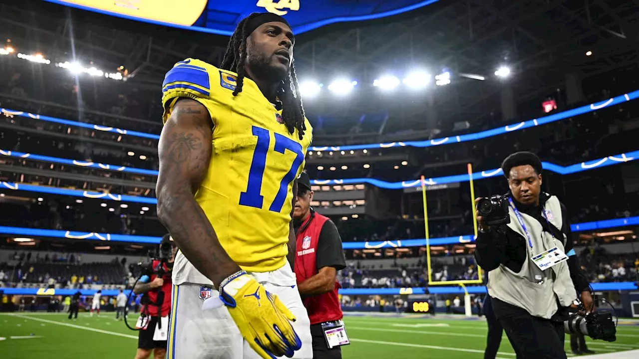Rams' Star Receiver Davante Adams Injured, Will Miss 6‑10 Weeks