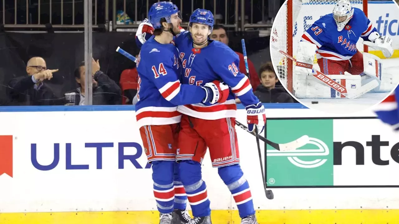 Rangers remain unbeaten at Madison Square Garden with 5-2 win over Ducks