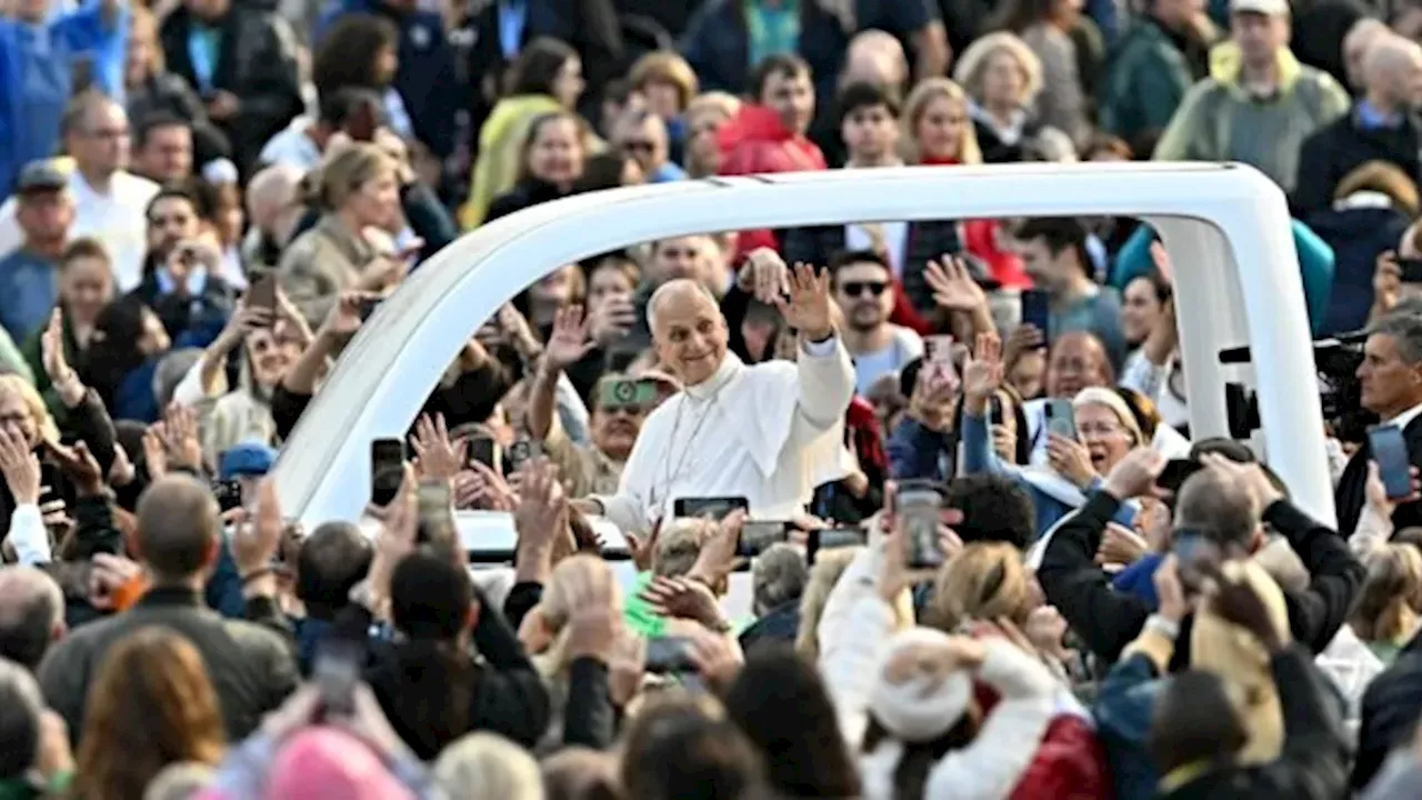 Pope Leo XIV's cautious return to St. Peter's Square signals a delicate recovery