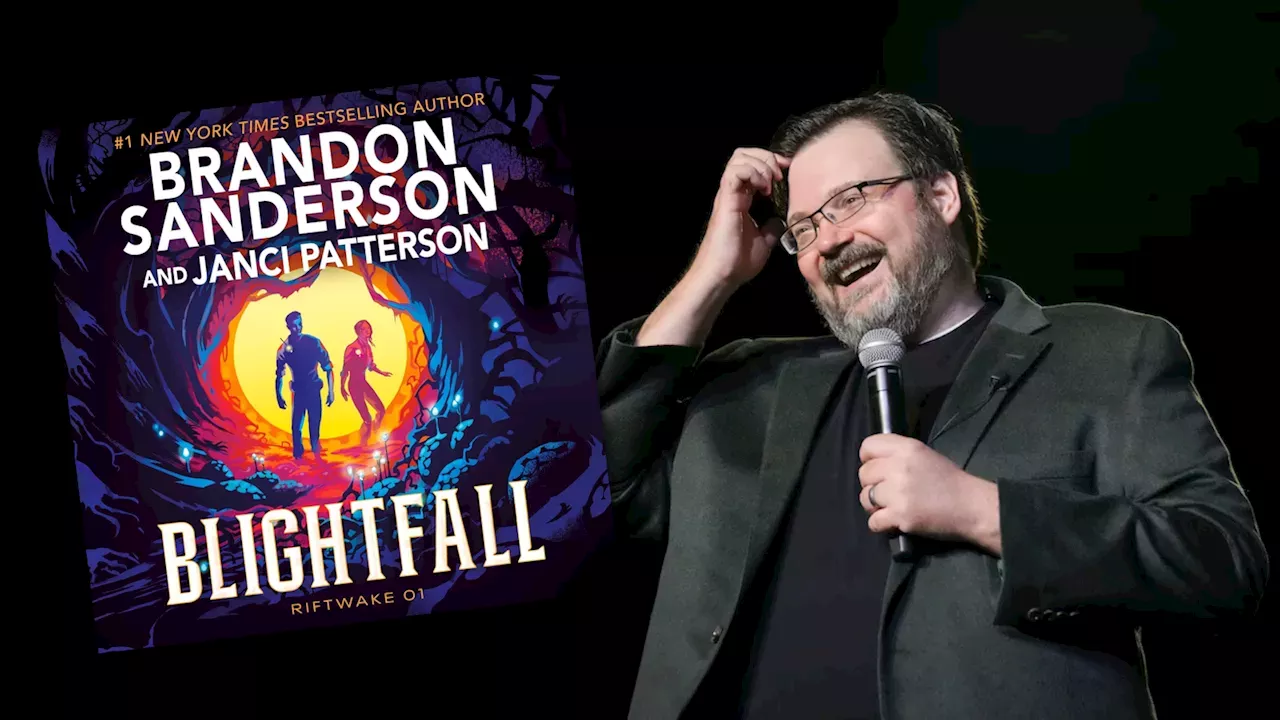 Brandon Sanderson Breaks Audio Barrier with Blightfall Bestseller Status