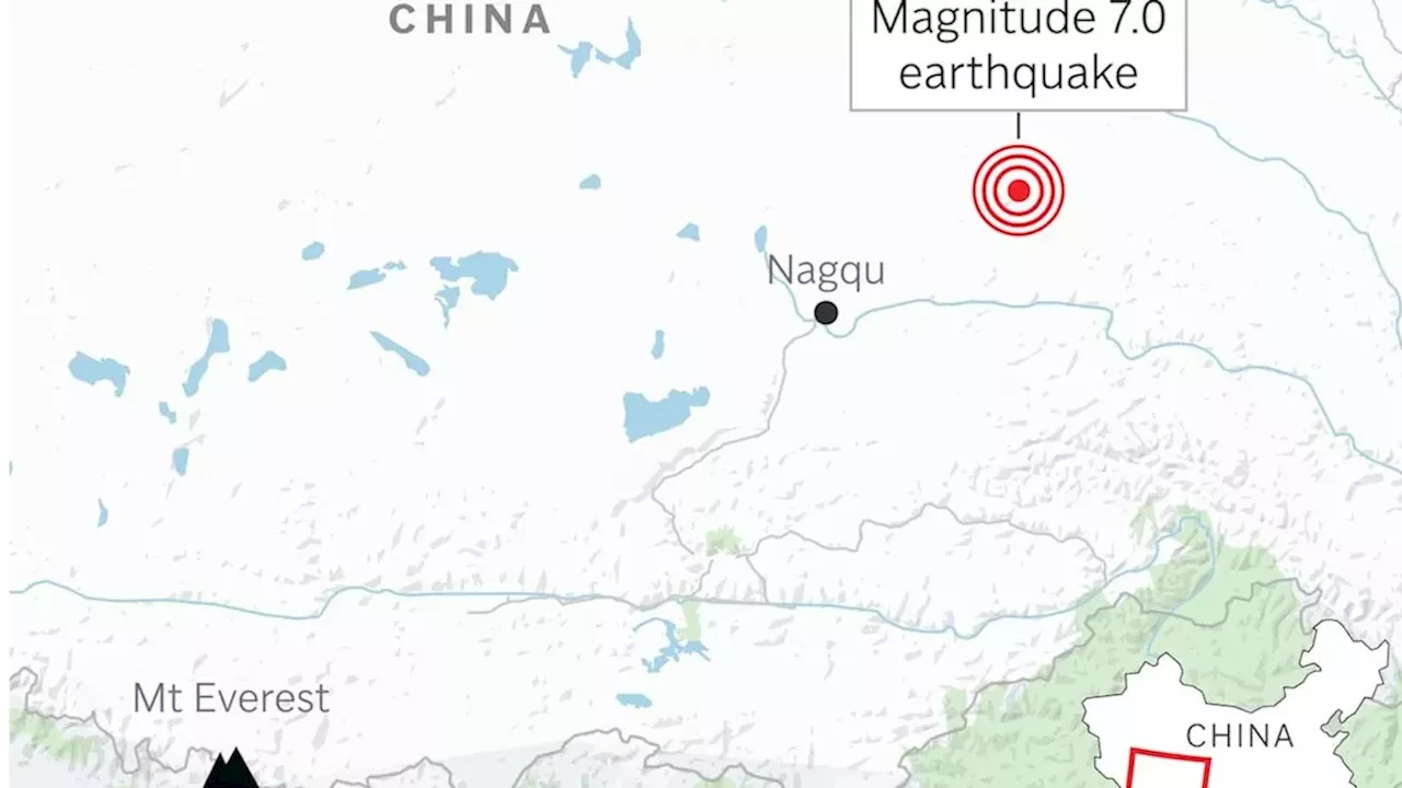 Magnitude 7 Quake Devastates Nagqu: 16 Dead and Hundreds of Homes Lost