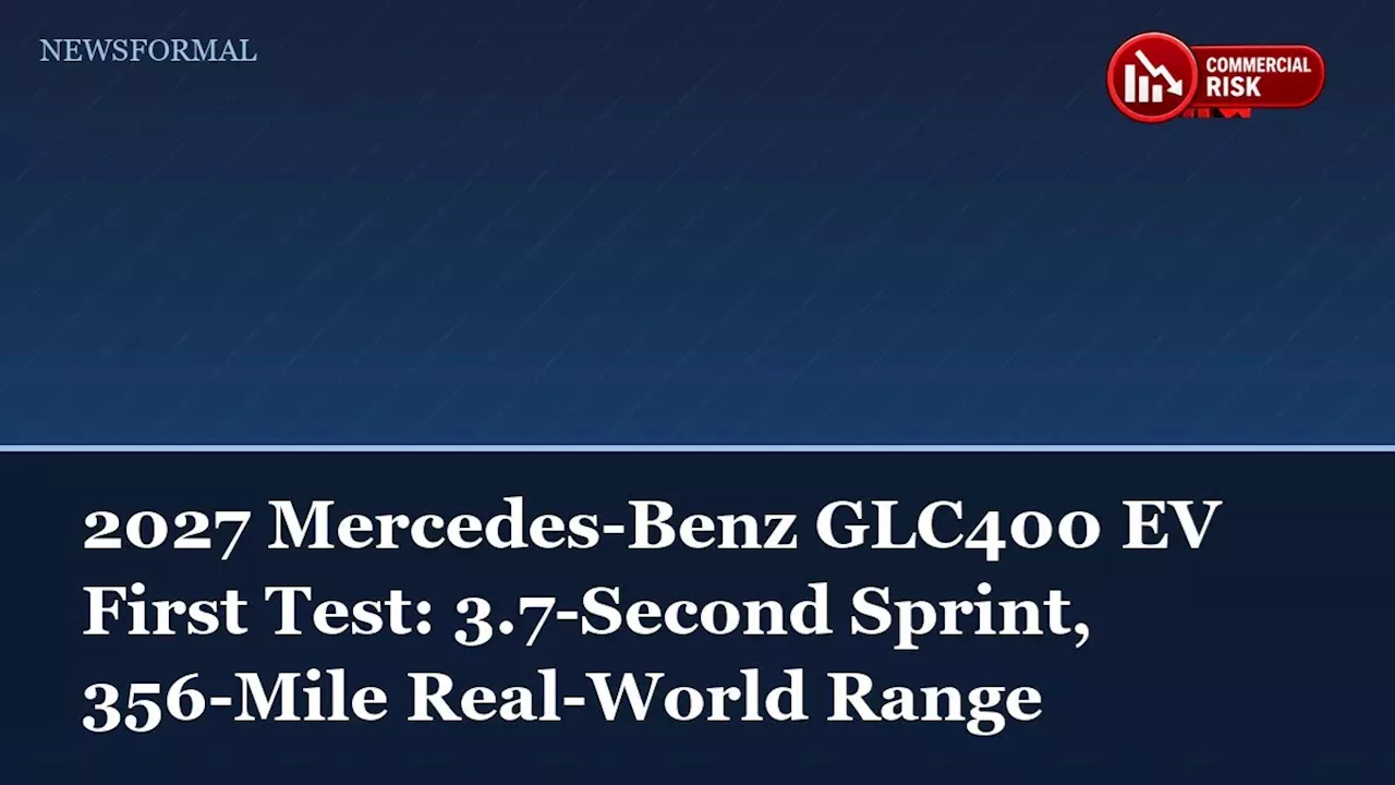 Mercedes-Benz GLC400 Electric: Why a Dedicated Platform Changes the Luxury EV Game