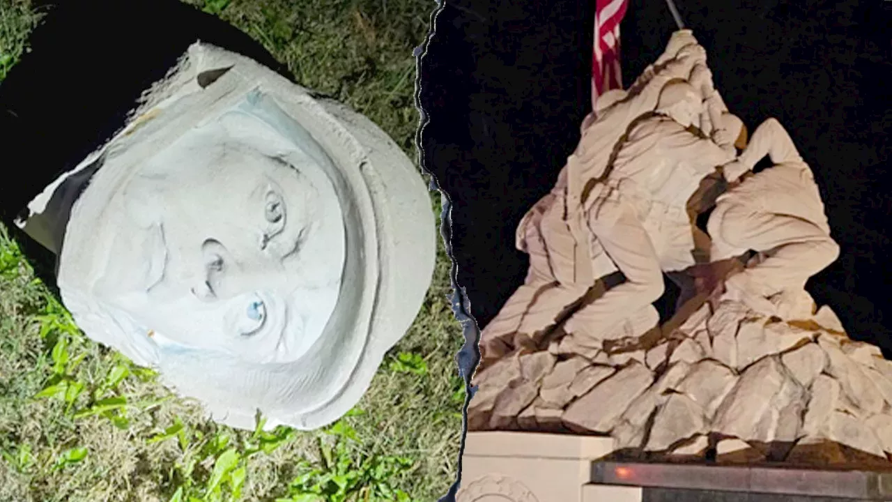 Sledgehammer Attack on Iwo Jima Monument Sparks Immigration Firestorm