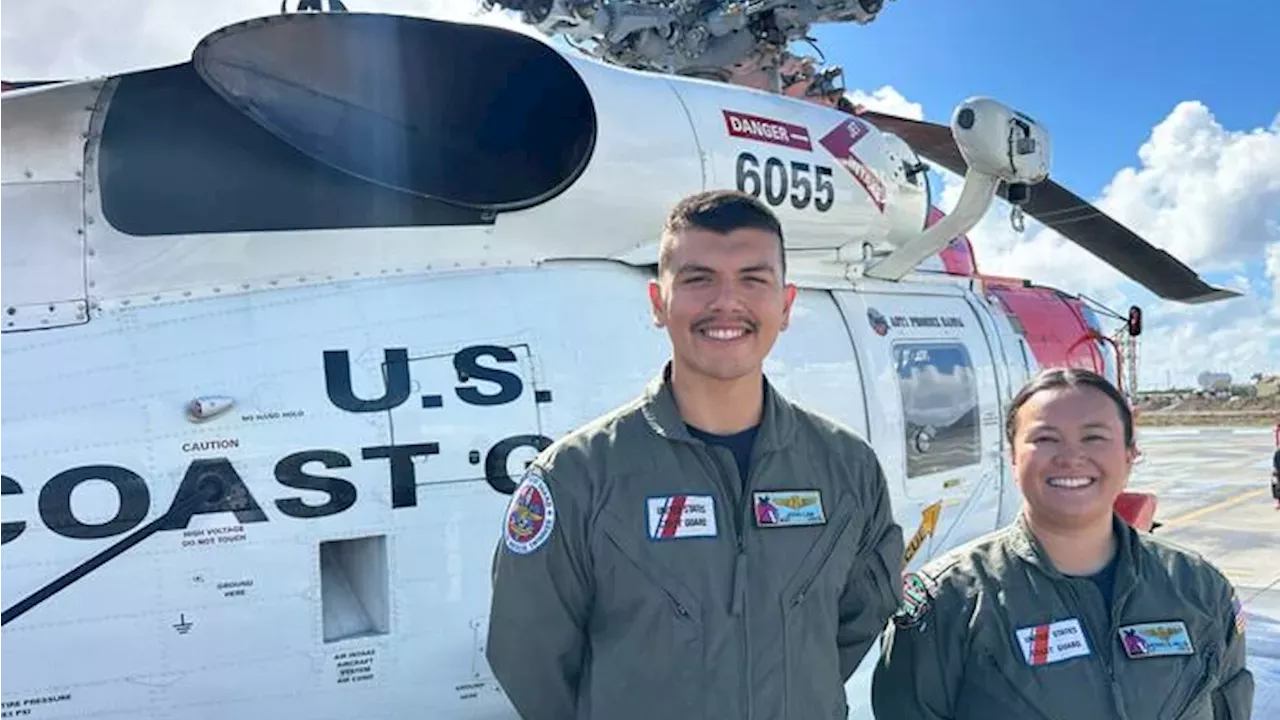 Coast Guard swimmer Josh Law rescued 16 people from capsized boat off Mexico