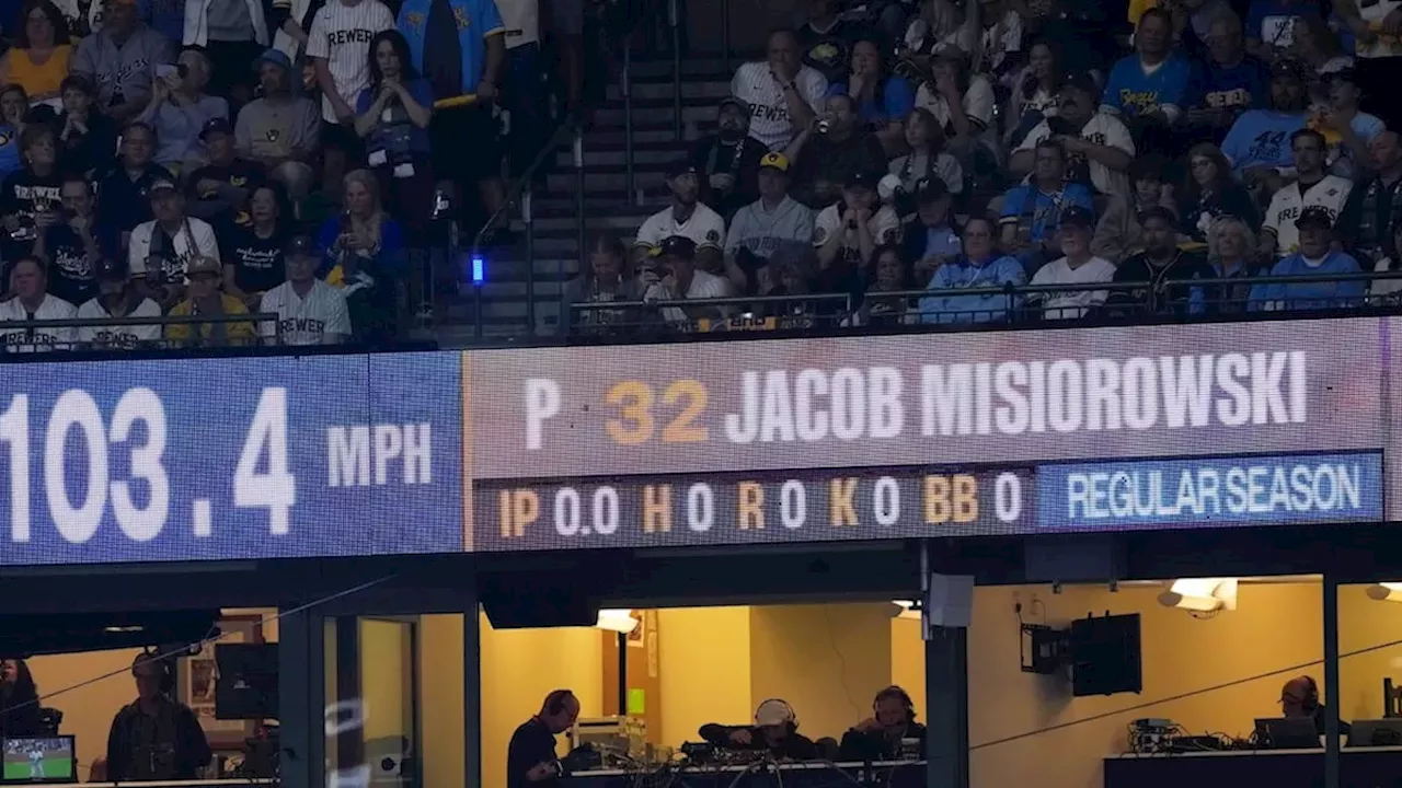Misiorowski Sets World Series Record With 103.5 mph First Pitch