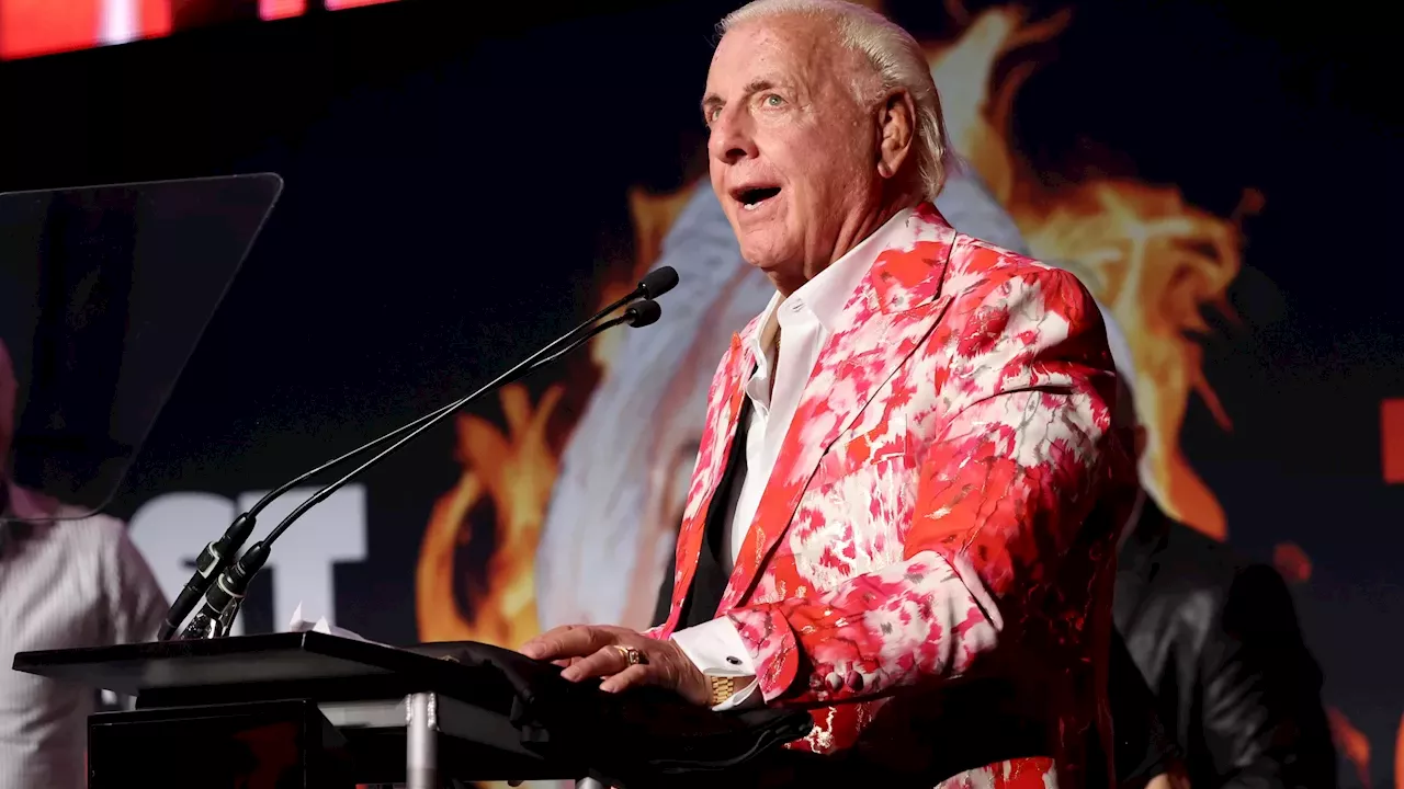 Ric Flair Hospitalized After Fall at Tampa Restaurant, Hours After Blood Clot Diagnosis