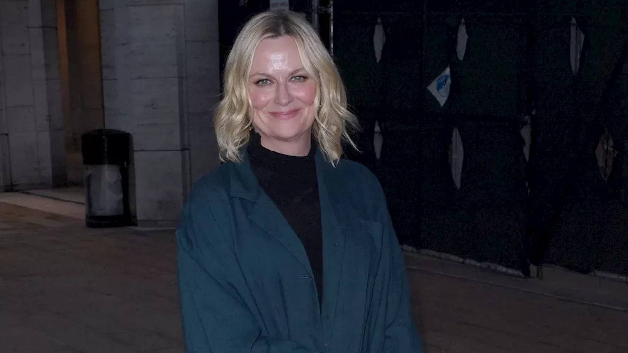 Beyond Neutrals: How Amy Poehler's Teal Coat is Driving the Fall Fashion Pivot