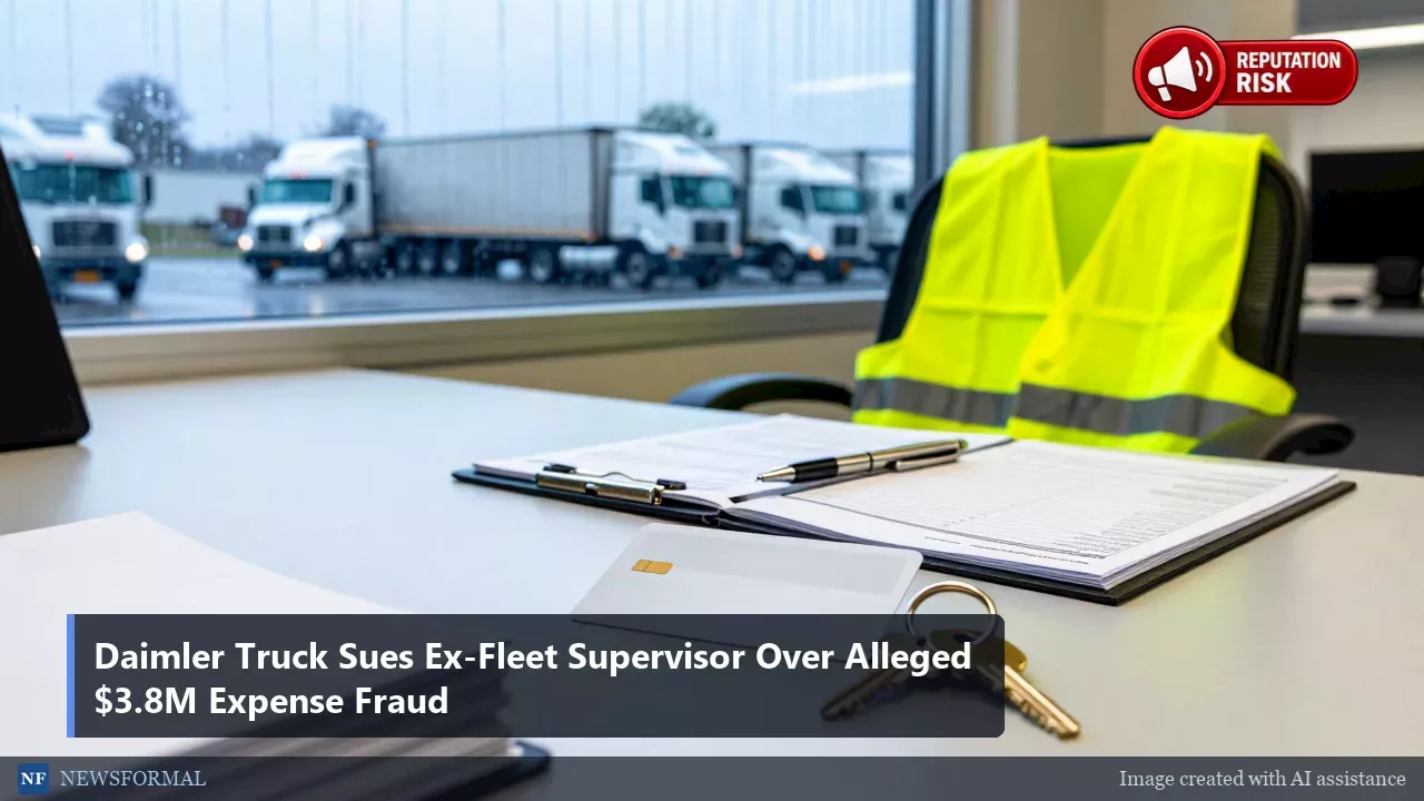 Daimler Truck North America Seeks $6.59 Million Over Alleged Embezzlement