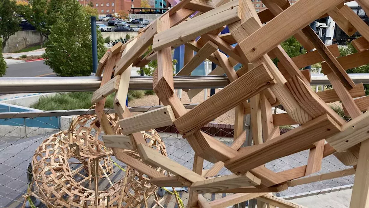 Ogden’s Dumke Arts Plaza to Host Elparo’s Massive Wooden Spiral