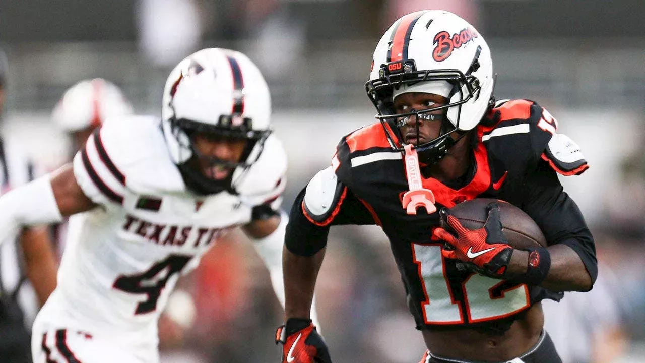 Oregon State receiver Jesse Legree holds signing ceremony to announce return amid NIL and transfer portal chaos