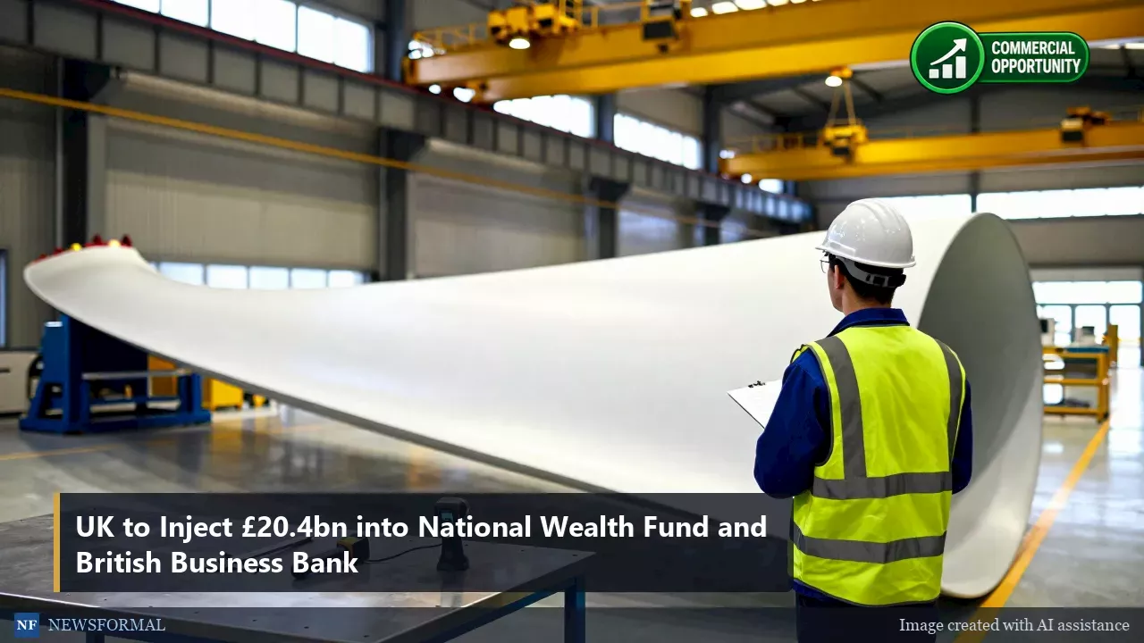 UK to Inject £20.4bn into State-Backed Investment Arms