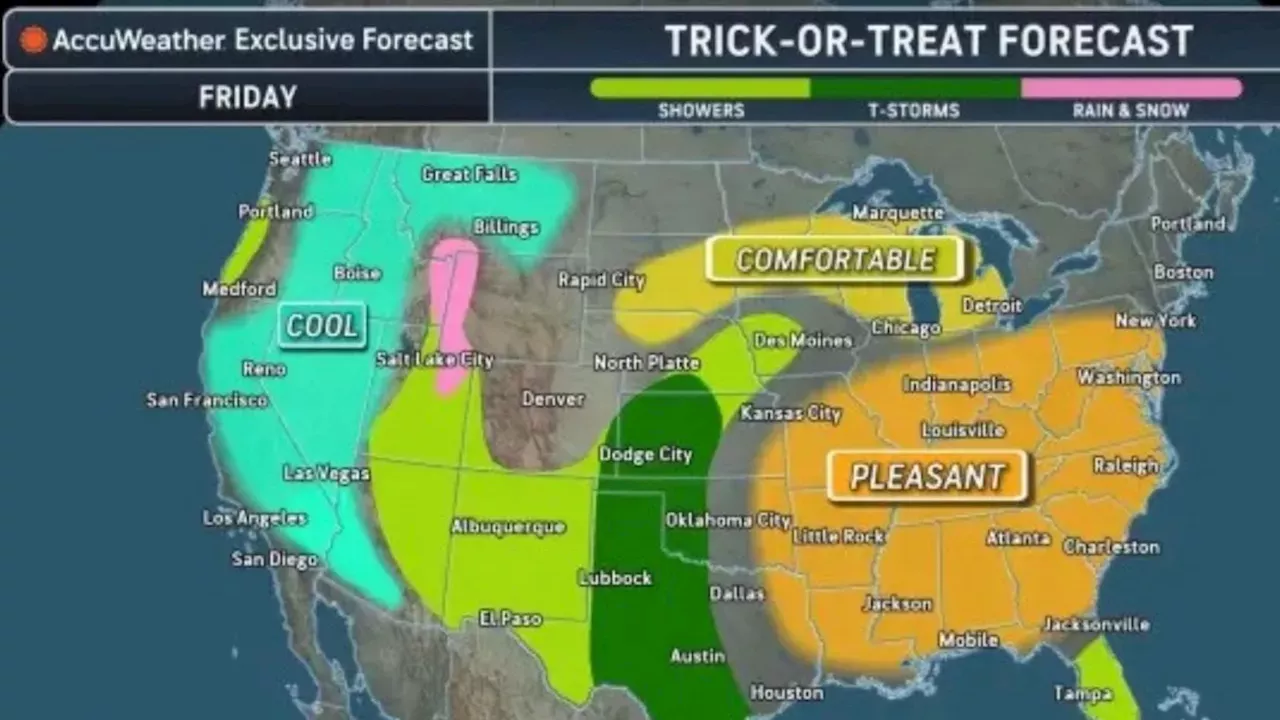 El Niño's Grip: Why Halloween Weather Will Swing from Texas Storms to Montana Chills