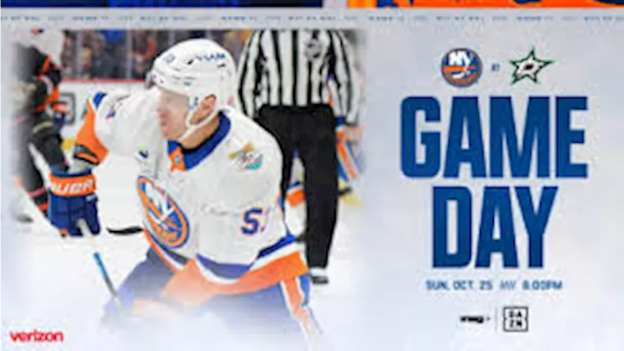 Stars Beat Islanders 6-3 in Dallas, Snapping New York's Five-Game Points Streak