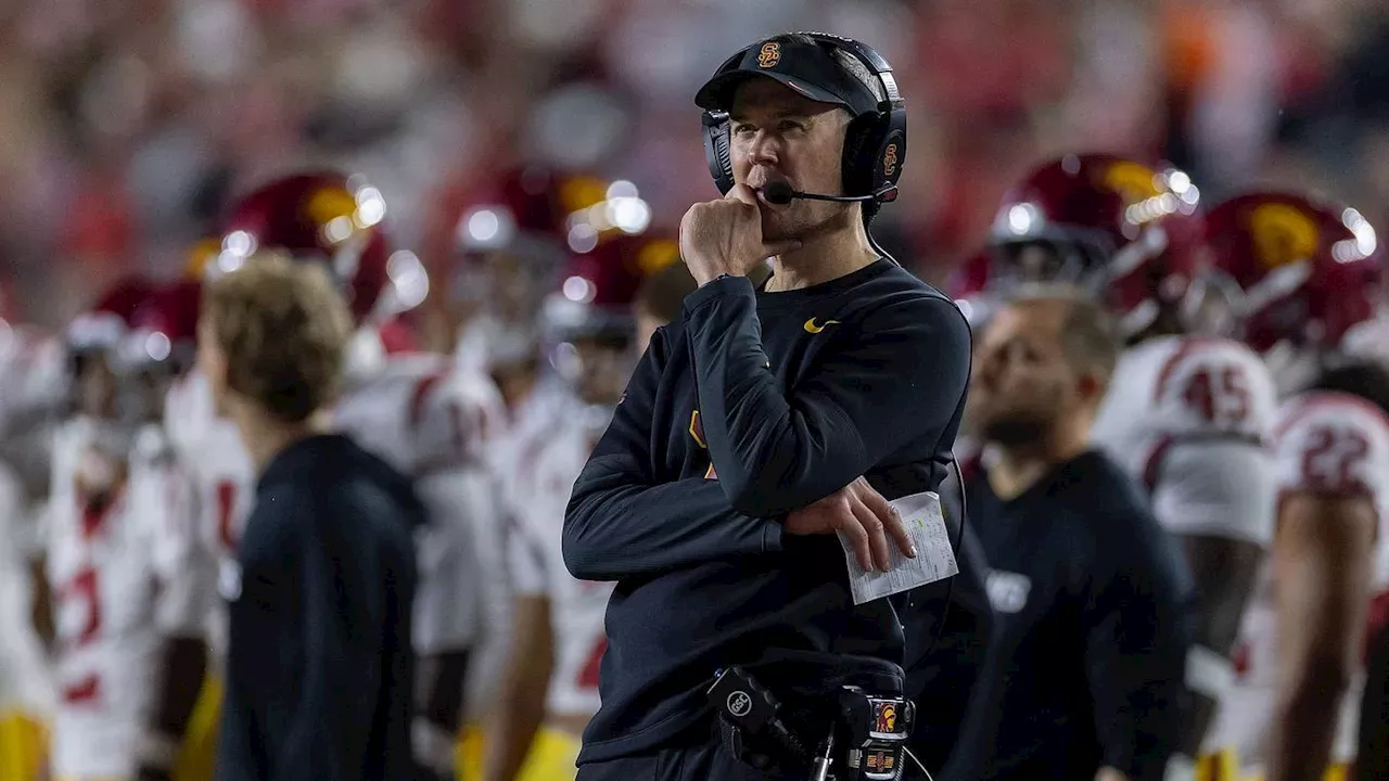 USC coach Lincoln Riley faces calls to be fired after 24-7 loss at Wisconsin