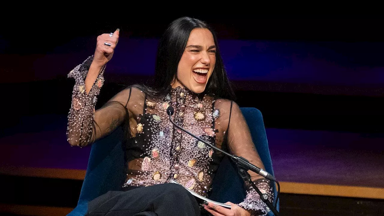 Dua Lipa Bridges Pop and Prose at London Literature Festival