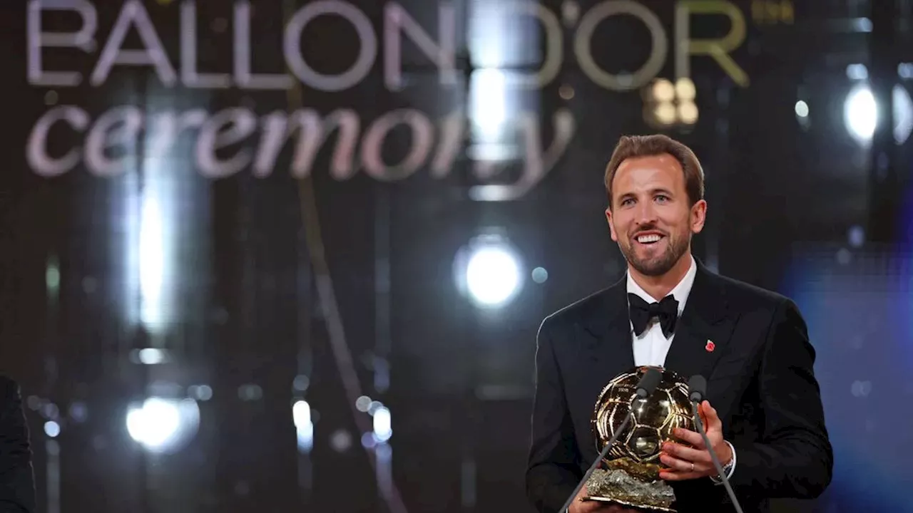 Harry Kane bags the Ballon d'Or as England ends 25-year wait