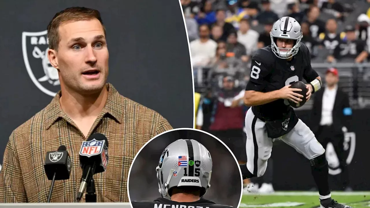 Raiders Stick with Cousins: Why Kubiak is Ignoring Mendoza Hype