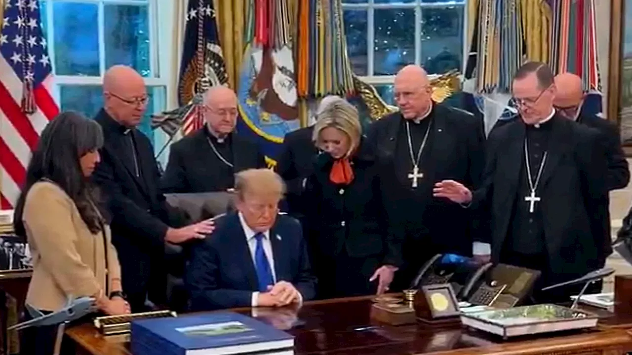 Sacred Ritual or Political Tool? The Clash Over Trump's Oval Office Prayer