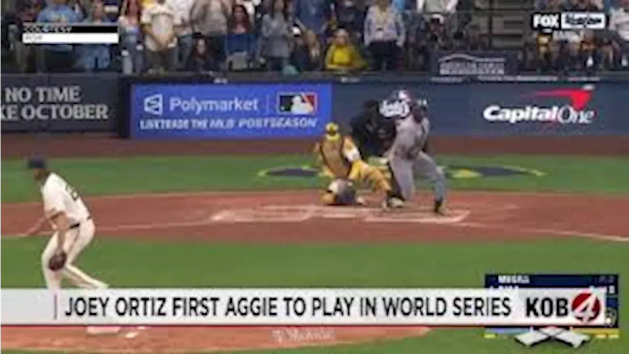 New Mexico State Alum Joins Brewers in World Series