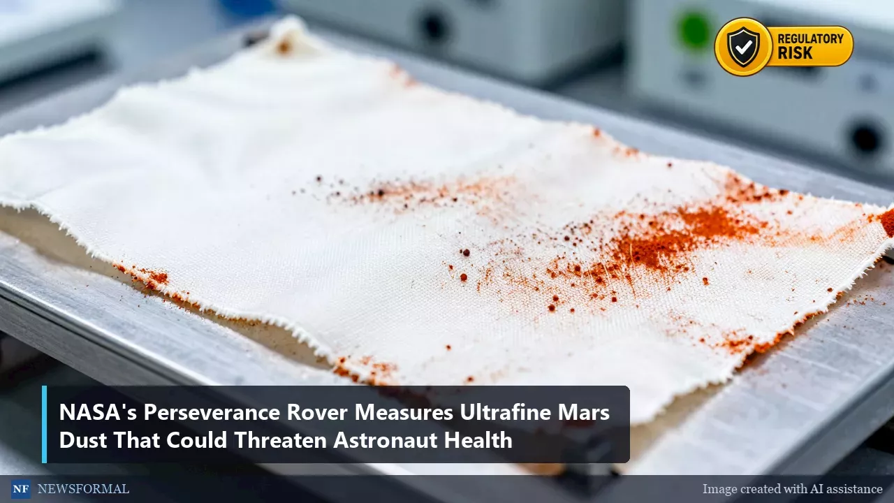 Mars' Invisible Poison: Perseverance Rover Finds Brain-Penetrating Dust