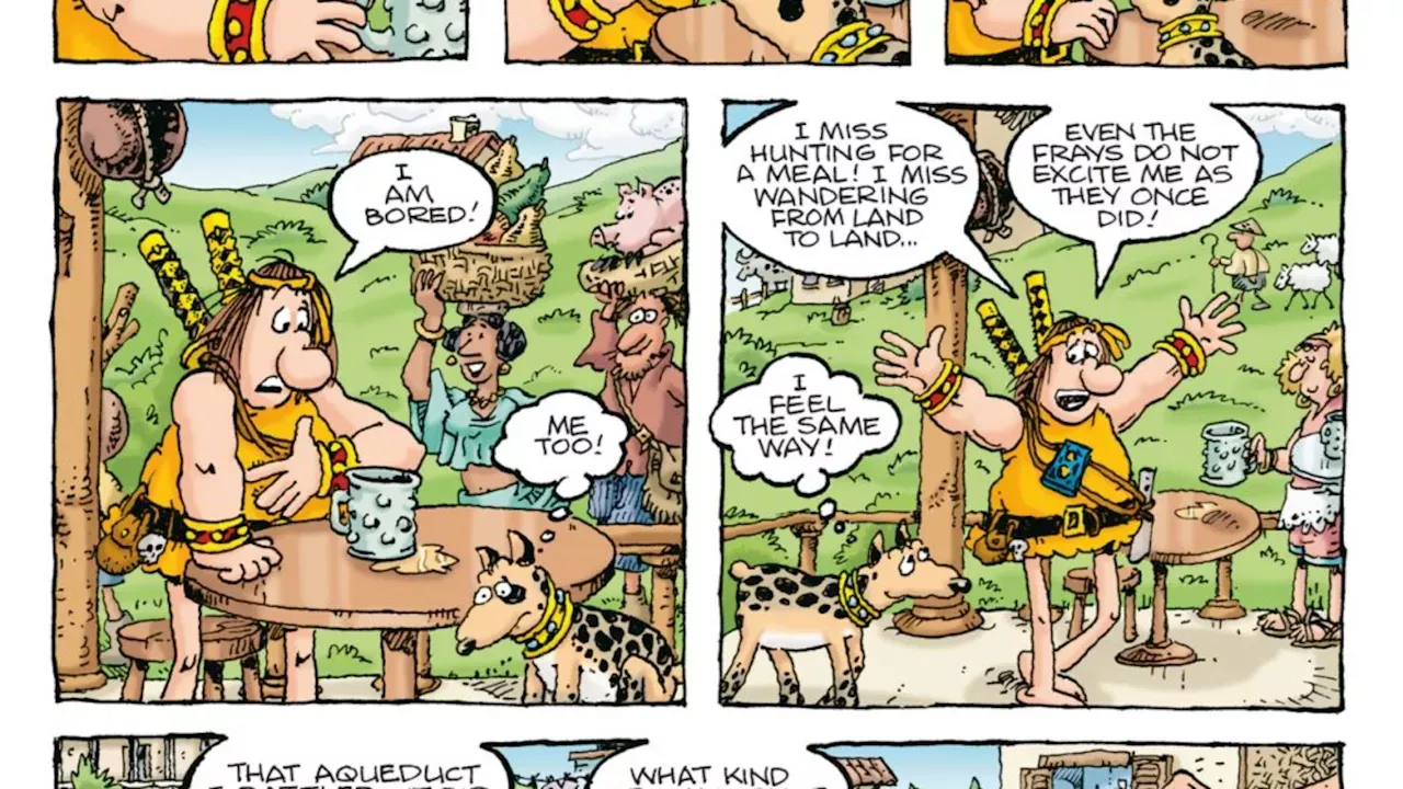 Groo's Final Prophecy: Aragonés and Evanier Conclude the Dragonlore Saga
