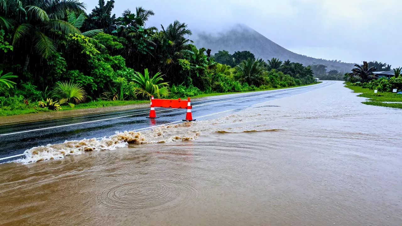 Hawaii Weather Crisis: Flash Floods and School Closures Triggered by Moving Trough