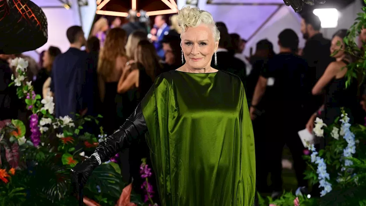 Glenn Close Defies Physical Limits at Hunger Games London Premiere